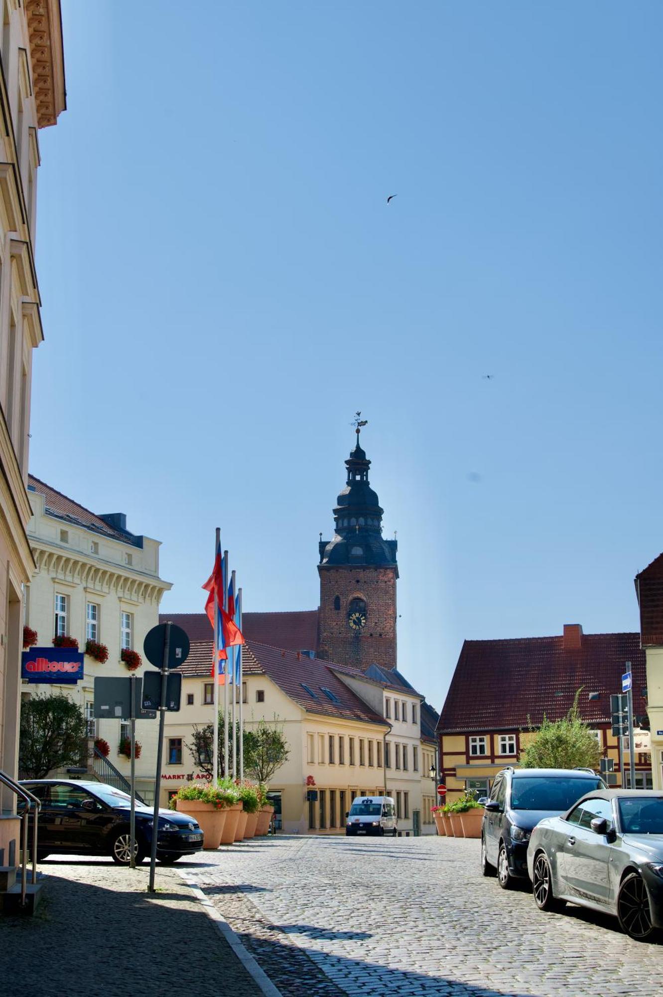 Das Bilderbuchcafe - Ferien - Apartment No 3 - Markt 7 Havelberg Bagian luar foto